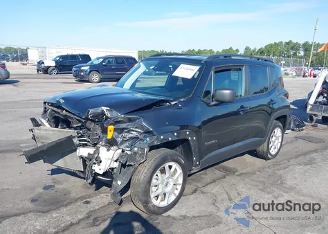 2022 Jeep Renegade Latitude 4X4 из США, поврежденный, VIN ZACNJDB19NPN78712